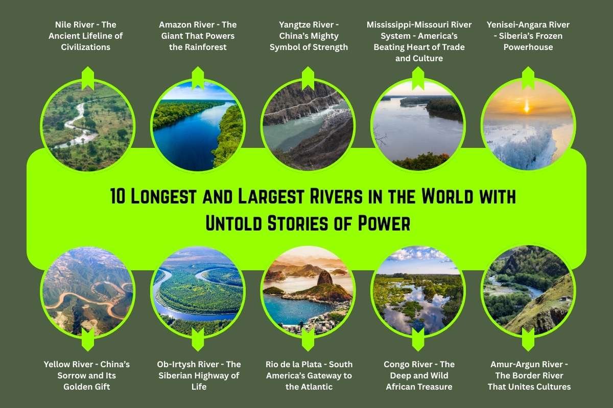Top 10 Longest and Largest Rivers in the World in 2025 | The Enterprise World