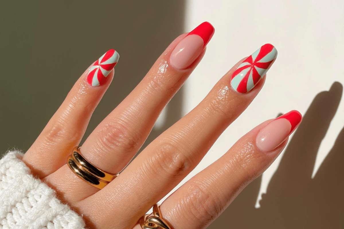 Festive Christmas French Tip Nail Ideas to Try This Season | The Enterprise World