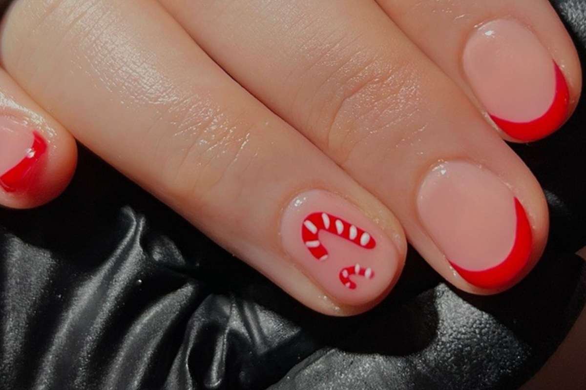 Festive Christmas French Tip Nail Ideas to Try This Season | The Enterprise World