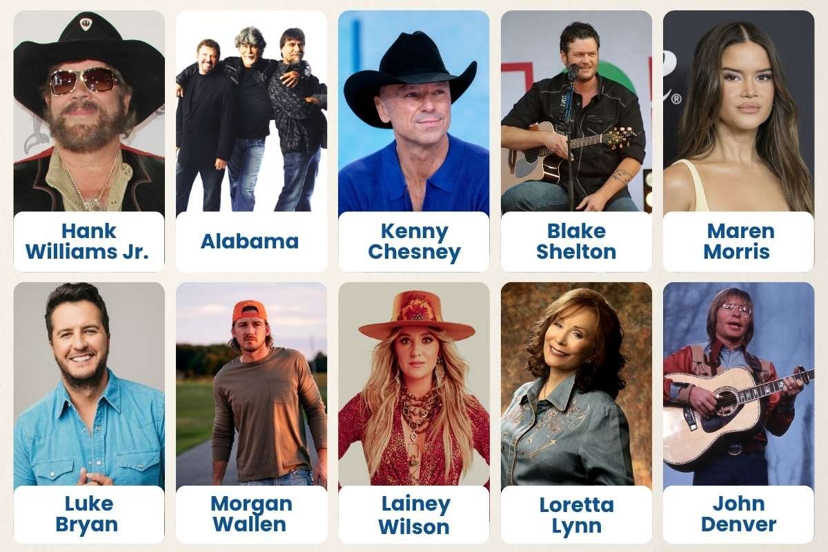 Top 101 Greatest Country Artists of All Time | The Enterprise World