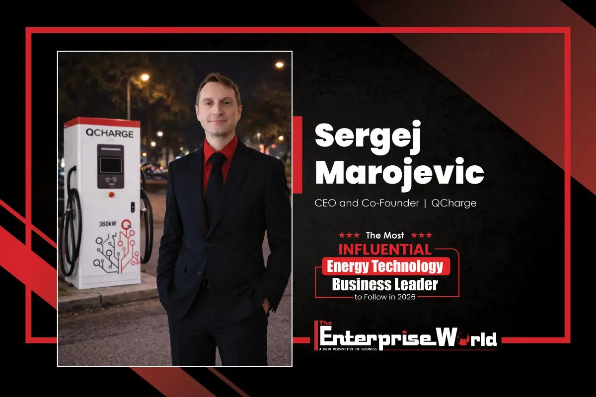 Sergej Marojevic Smarter EV Charging Networks QCharge The Enterprise World