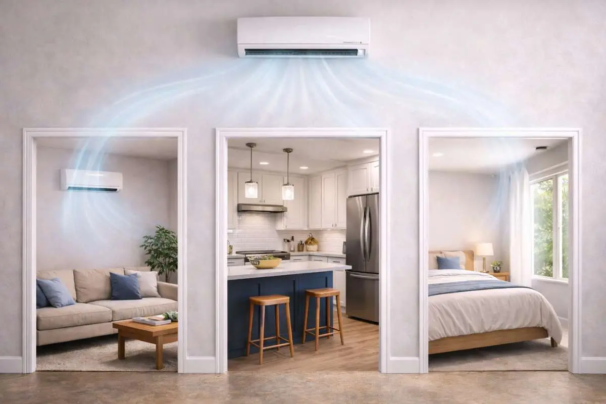 Can One Outdoor Unit Cool Three Rooms? | The Enterprise World