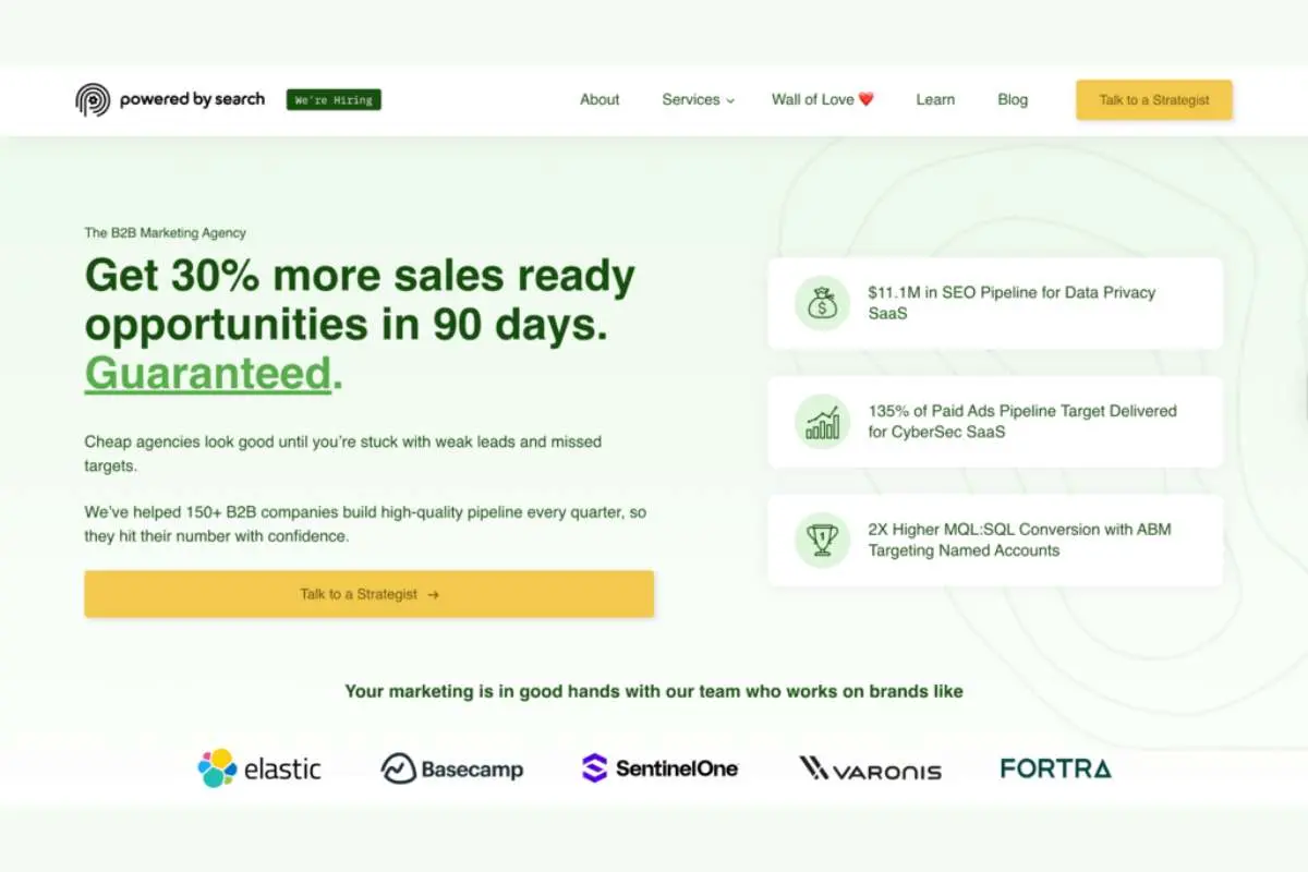 12 Best B2B SaaS SEO Agencies in 2026 Compared & Ranked | The Enterprise World