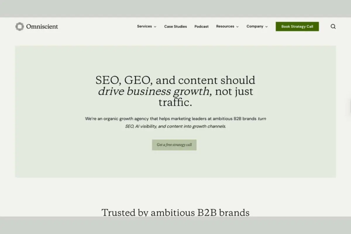 12 Best B2B SaaS SEO Agencies in 2026 Compared & Ranked | The Enterprise World