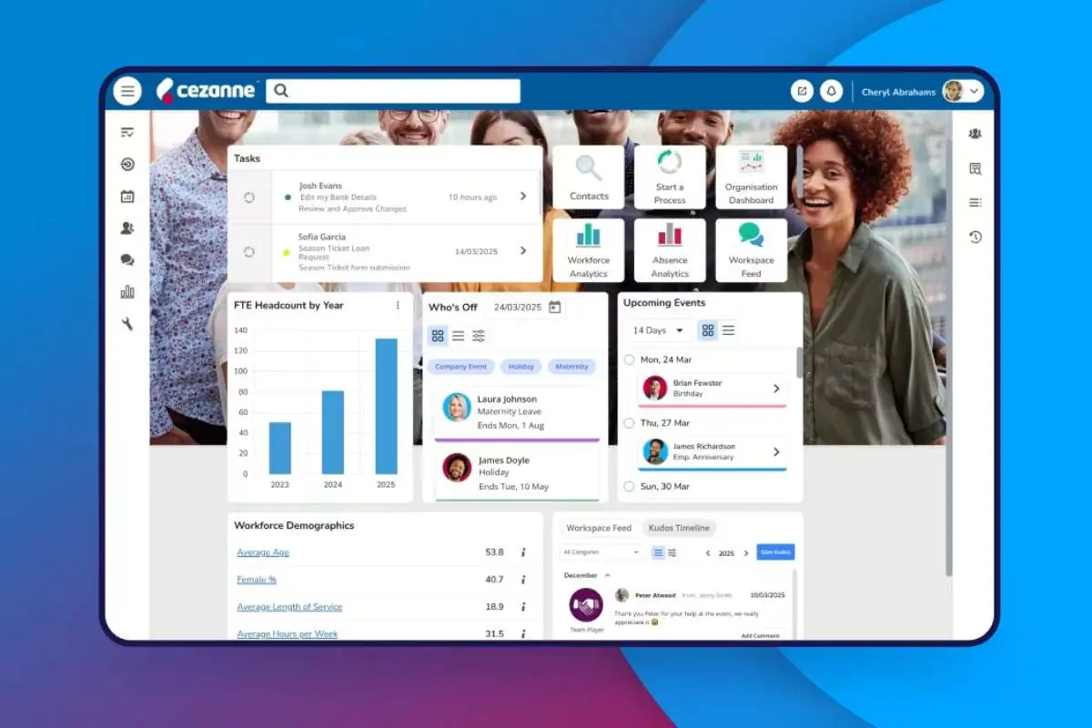 Cezanne HR | Best HRIS Software Providers for UK Businesses in 2026 | The Enterprise World