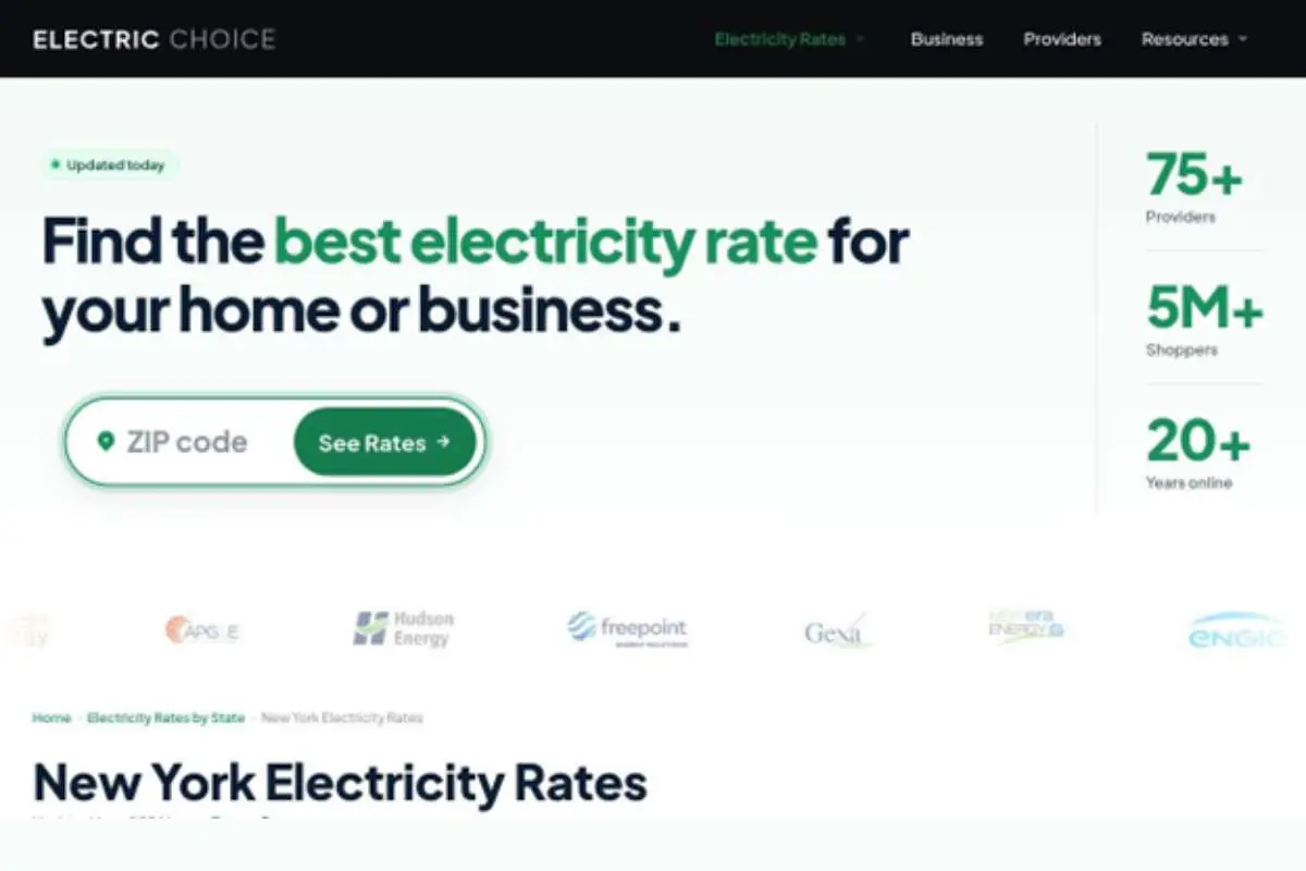ElectricChoice NY Rates & Plans – Compares licensed ESCO supply rates and contract terms for New York residential and commercial customers | The Enterprise World
