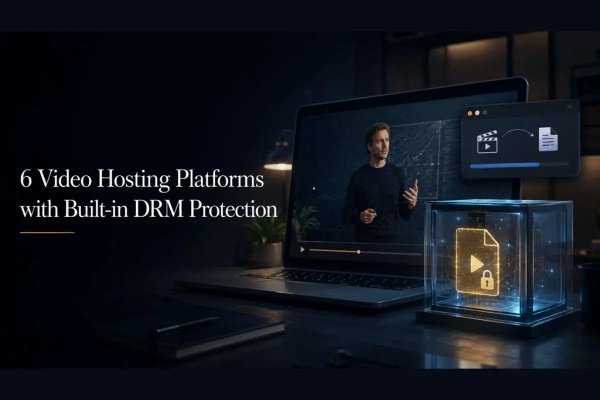 6 Video Hosting Platforms with Built-in DRM Protection (Where Wistia Falls Short)