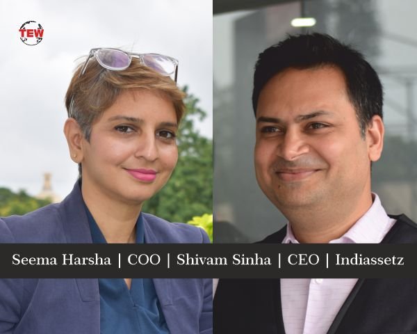 Seema Harsha | COO | Shivam Sinha | CEO | Indiassetz