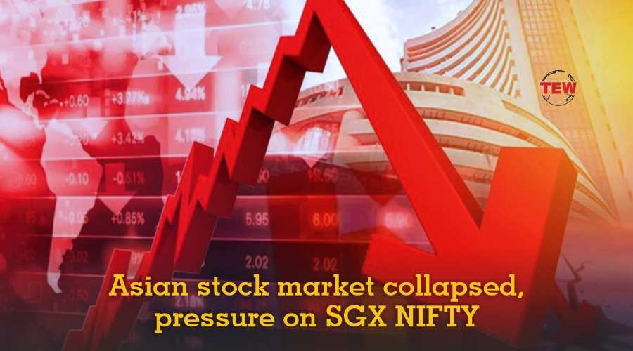Asian stock market collapsed, pressure on SGX NIFTY