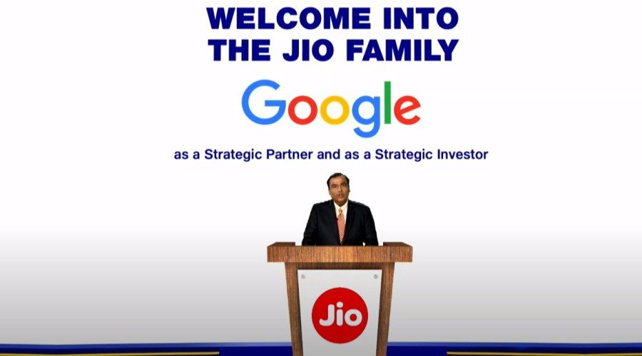 Google to invest $4.5 Billion for 7.7% stake in Jio Platforms: Mukesh Ambani