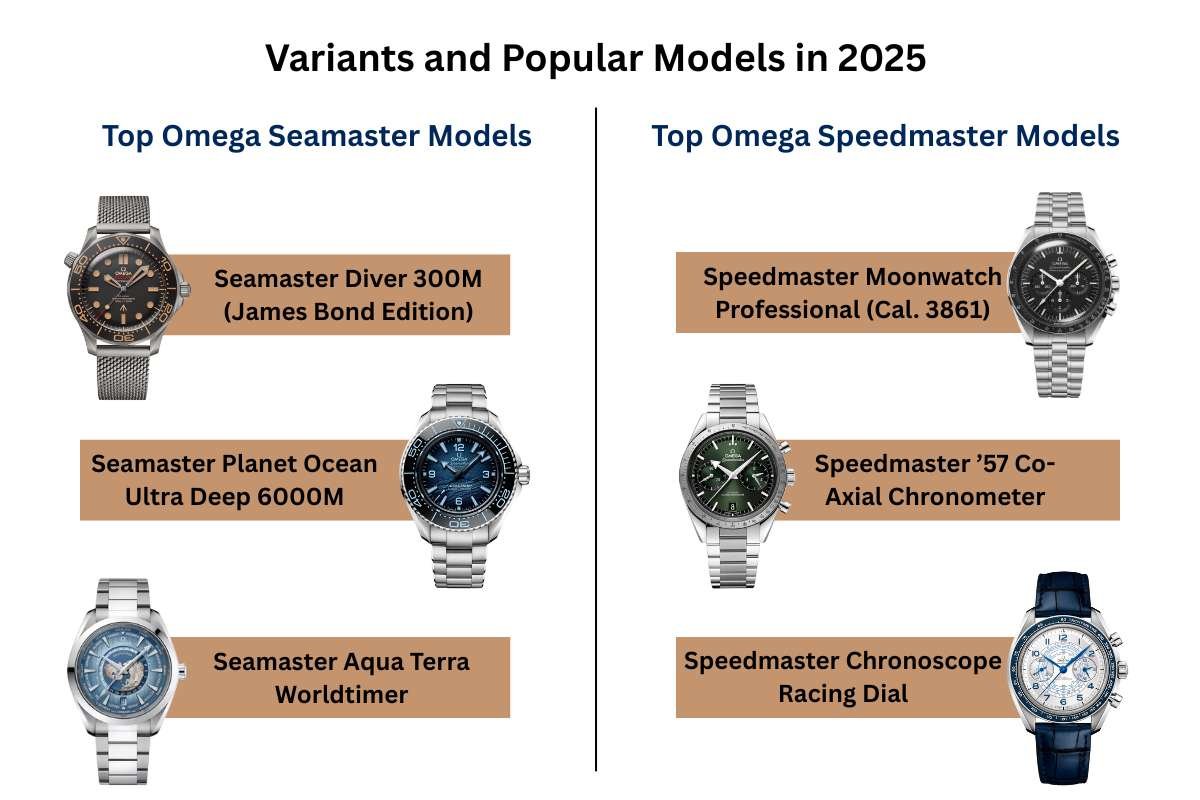 Omega Seamaster vs Speedmaster-Which Iconic Watch Wins in 2025? | The Enterprise World