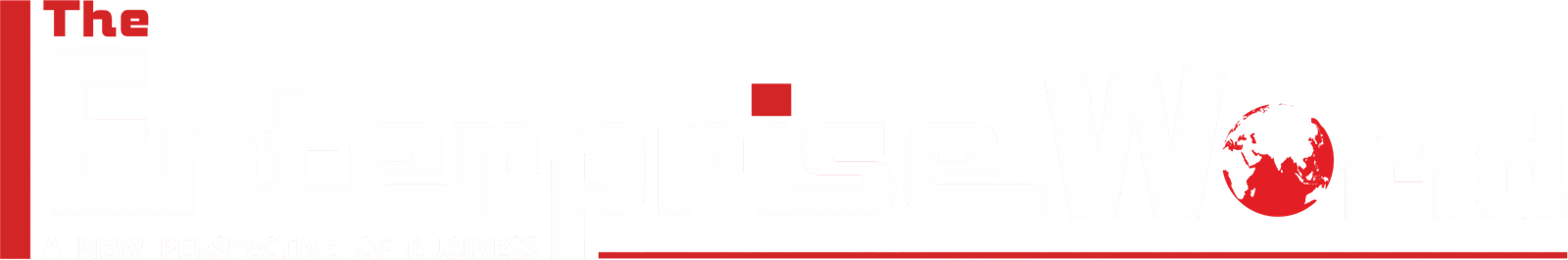 The Enterprise World Logo White