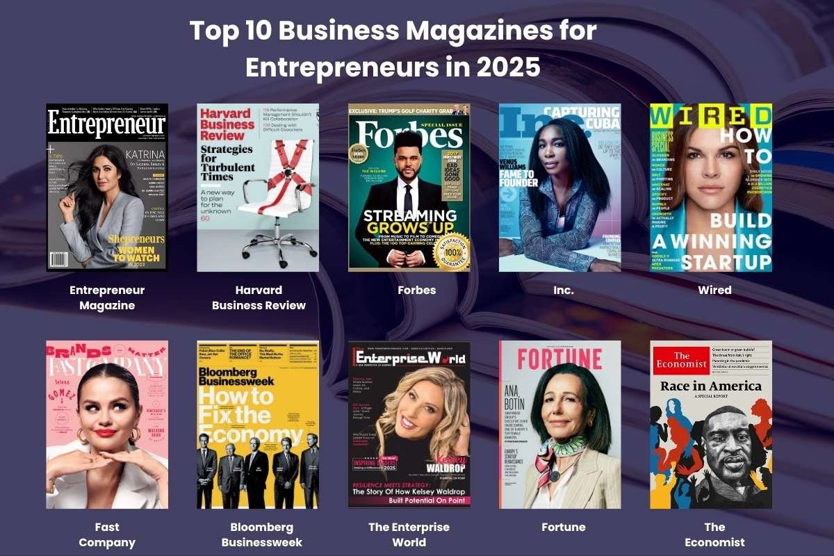 The Best Business Magazines for Entrepreneurs to Fuel Your Success | The Enterprise World