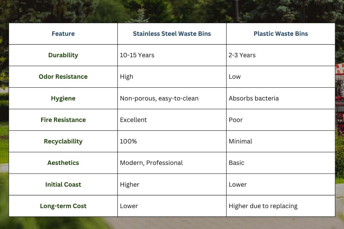 Stainless Steel Waste Bins: The Small Change That Makes a Big Difference | The Enterprise World