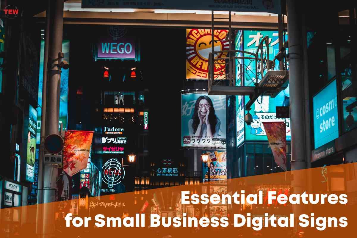 Essential Features for Small Business Digital Signs