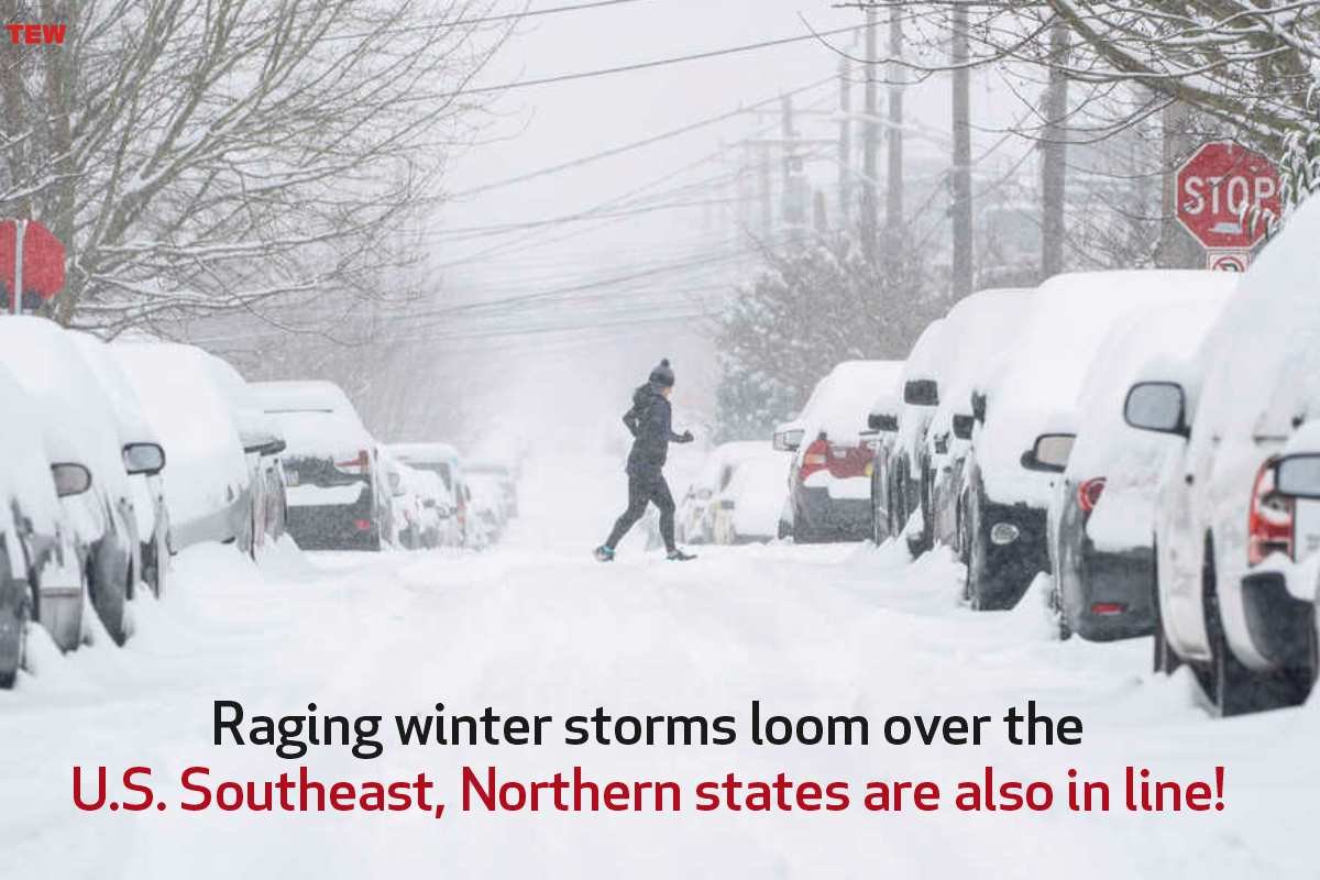Raging winter storms loom over News