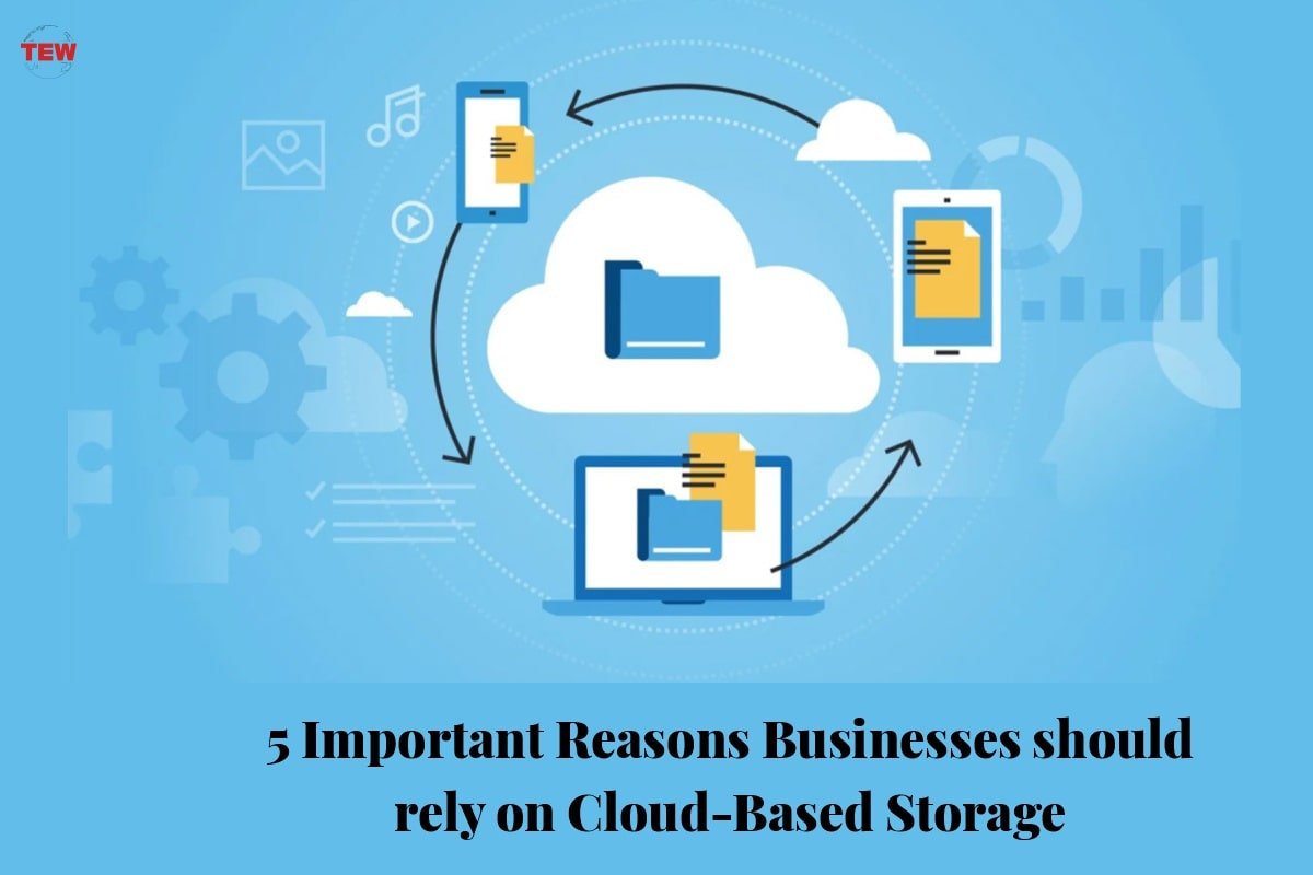 5 Important Reasons For Cloud-Based Storage Your Business Should Rely