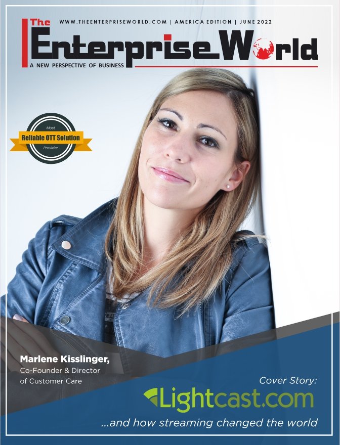 cover page- Lightcast - Your Platform to the World! Marlene Kisslinger