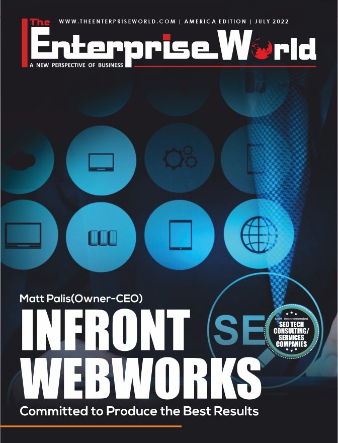 cover page-Infront Webworks- Committed to Produce the Best Results | Matthew Palis