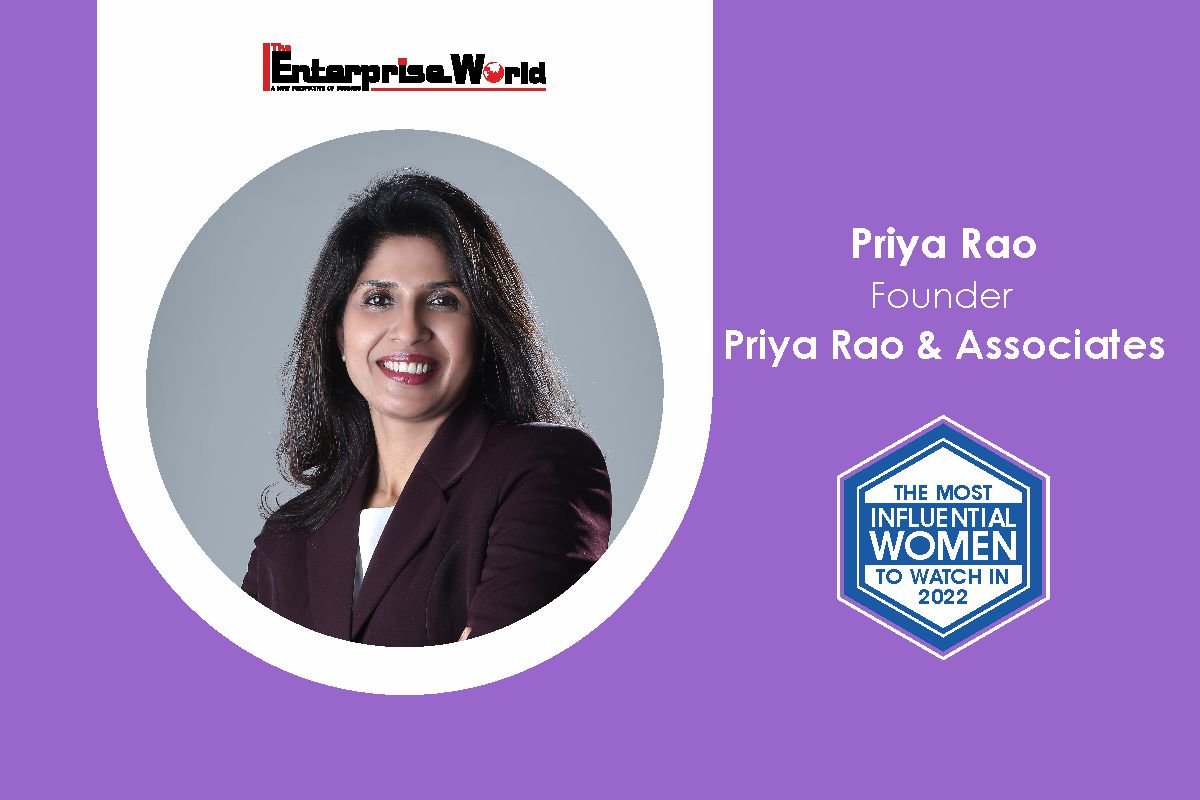 Priya Rao & Associates - Building Youth | Priya Rao | The Enterprise World