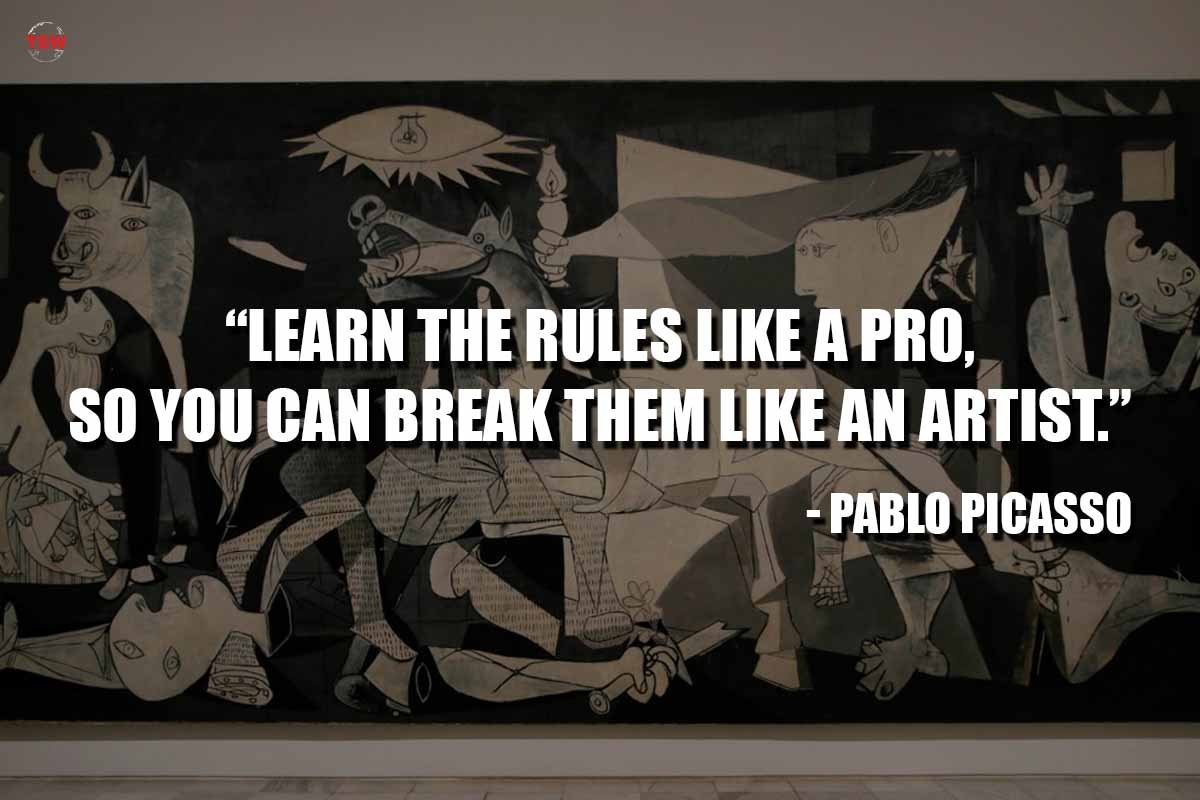 “Learn the rules like a pro, so you can break them like an artist.” | The Enterprise World