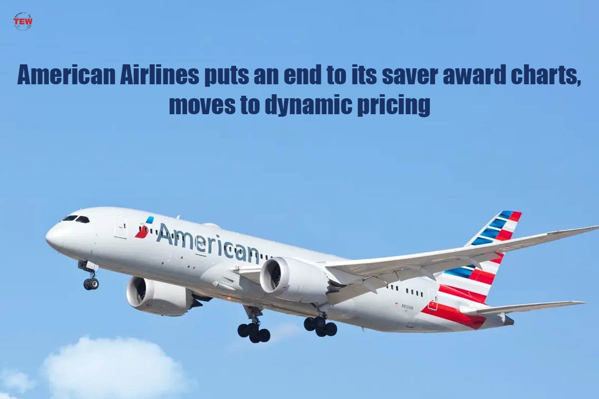 American Airlines puts an end to its saver award charts, moves to dynamic pricing