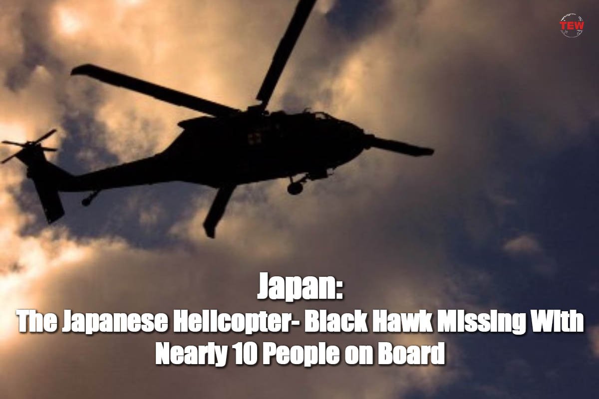 Japan: The Japanese Helicopter- Black Hawk Missing With Nearly 10 People on Board