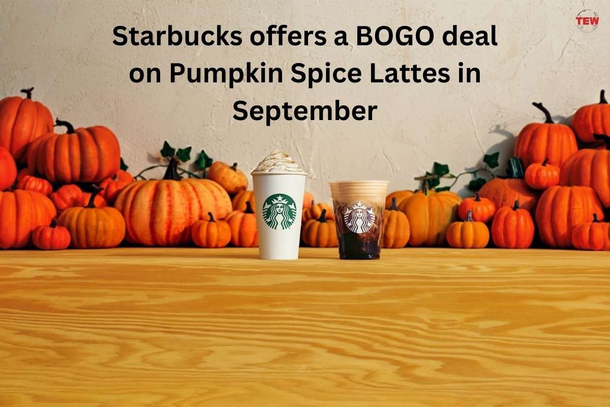 Starbucks offers a BOGO deal on Pumpkin Spice Lattes in September