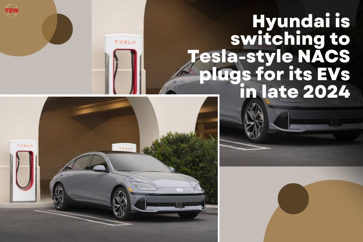 Hyundai is switching to Tesla-style NACS plugs for its EVs in late 2024