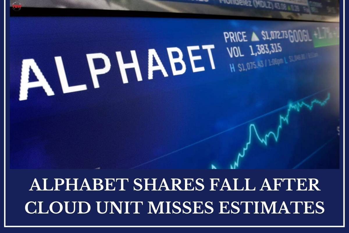 Alphabet Shares Fall After Cloud Unit Misses Estimates