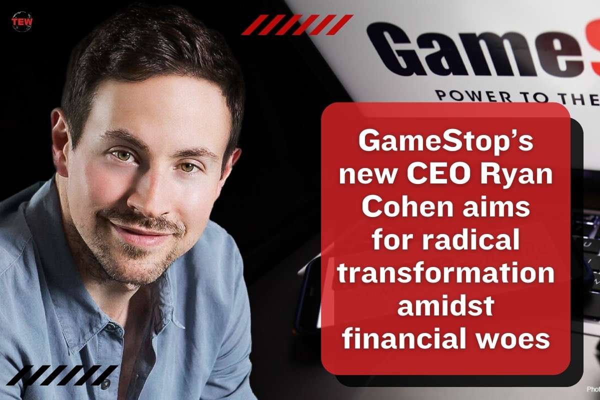 GameStop’s new CEO Ryan Cohen aims for radical transformation amidst financial woes