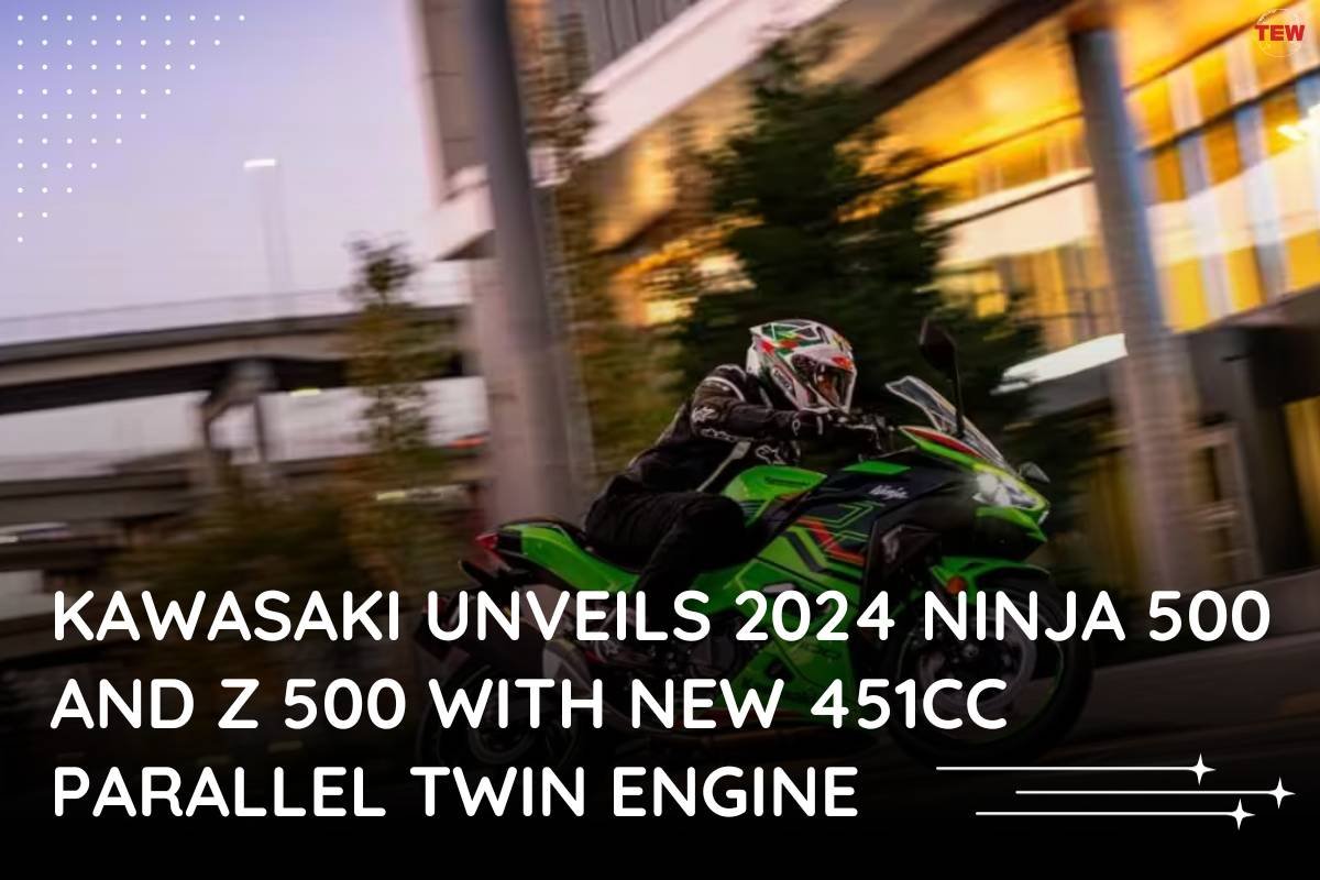 Kawasaki Unveils 2024 Ninja 500 and Z 500 with New 451cc Parallel Twin Engine