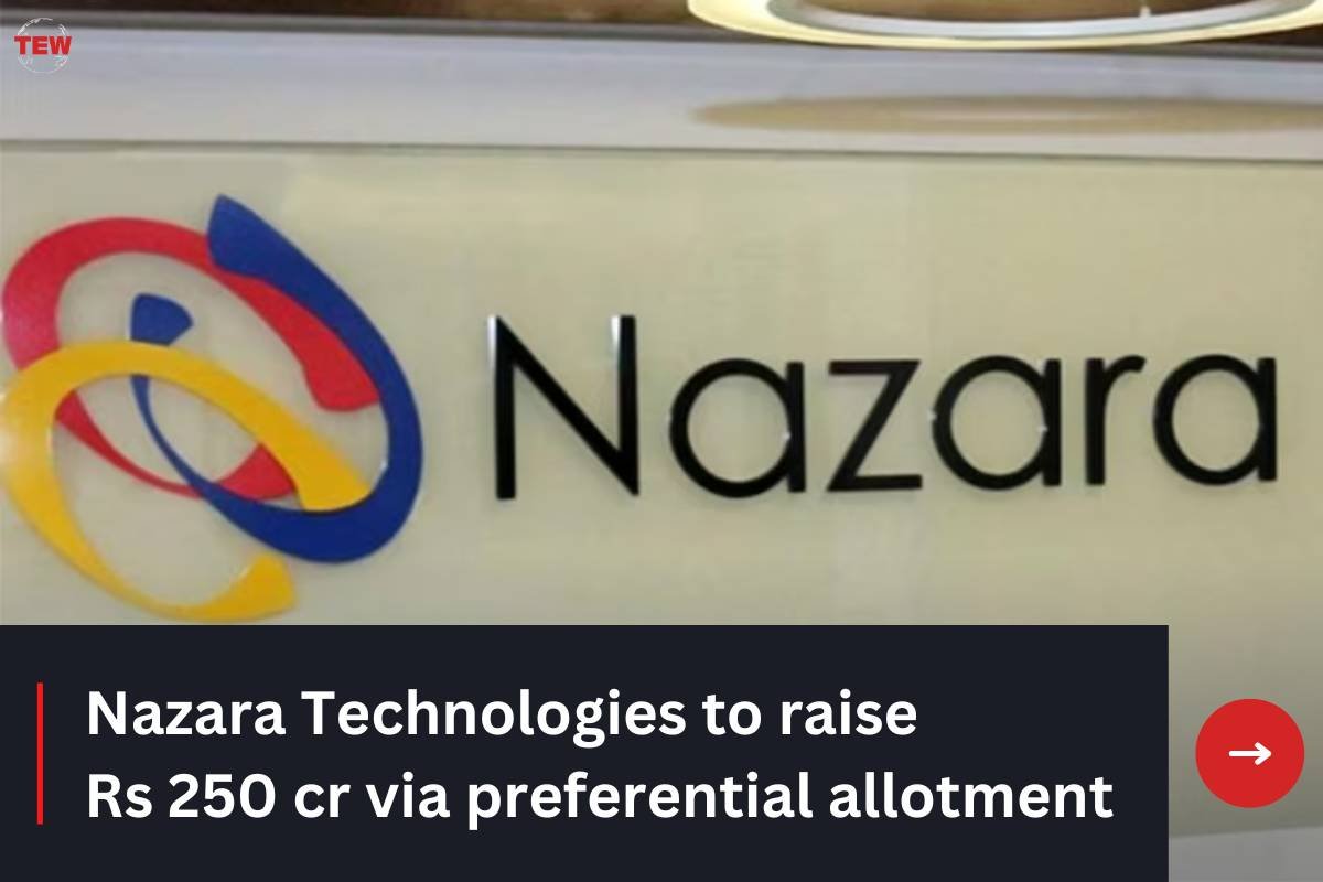 Nazara Technologies to raise Rs 250 cr via preferential allotment