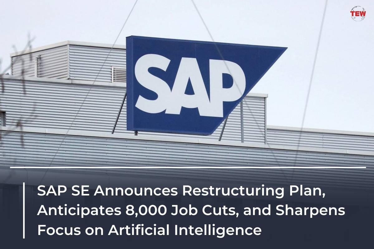 SAP Announces Restructuring Plan, Anticipates 8,000 Job Cuts, and Sharpens Focus on Artificial Intelligence
