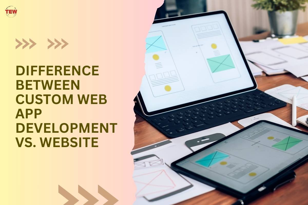 Difference Between Custom Web App Development Vs. Website