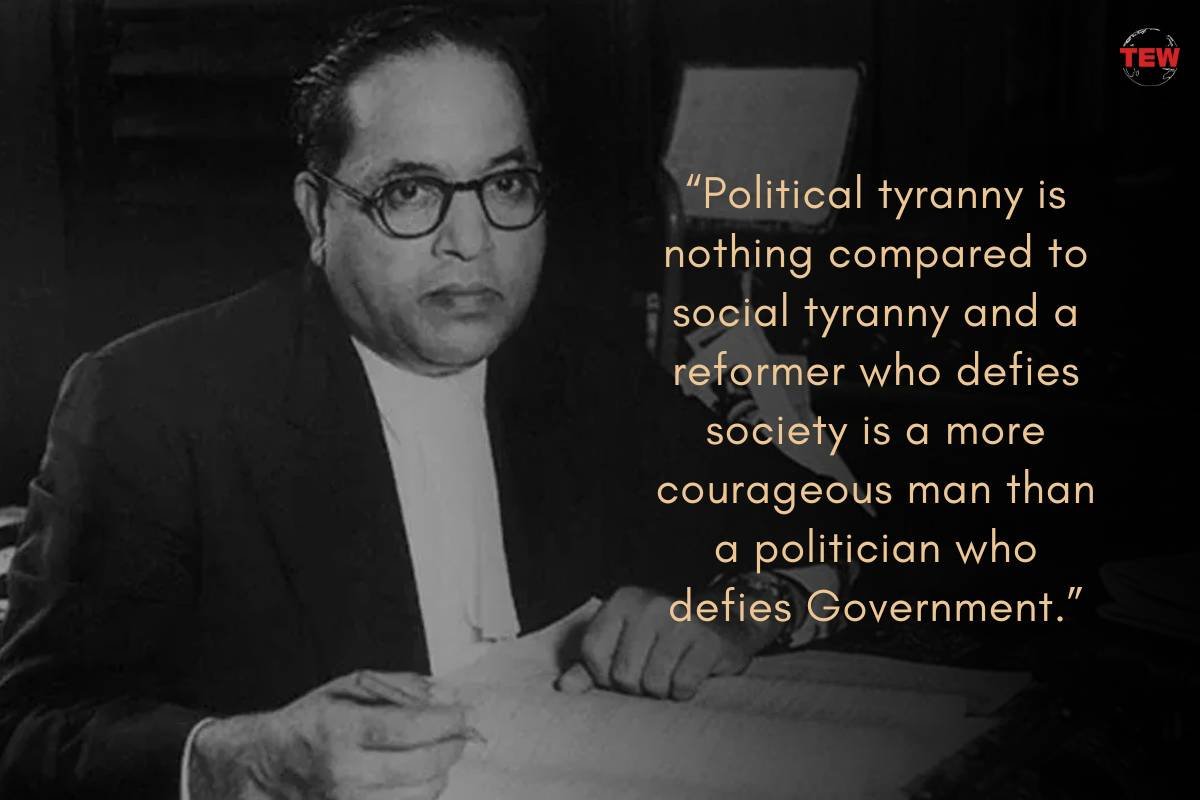 “Political tyranny is nothing compared to social tyranny and a reformer who defies society is a more courageous man than a politician who defies Government.” | The Enterprise World