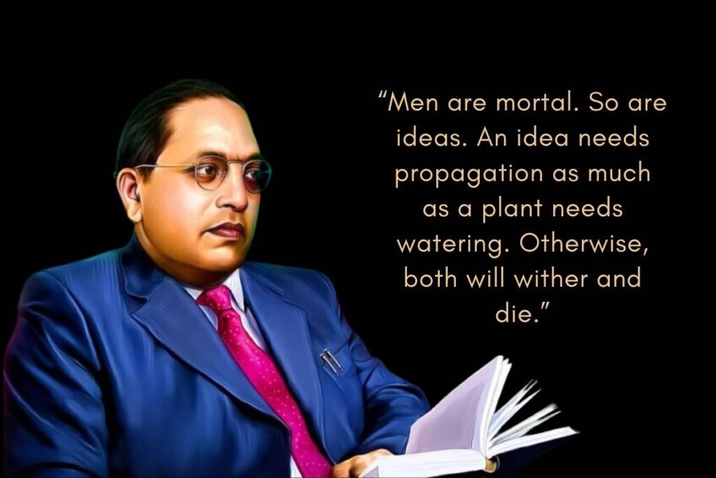 “Men are mortal. So are ideas. An idea needs propagation as much as a plant needs watering. Otherwise, both will wither and die.” | The Enterprise World