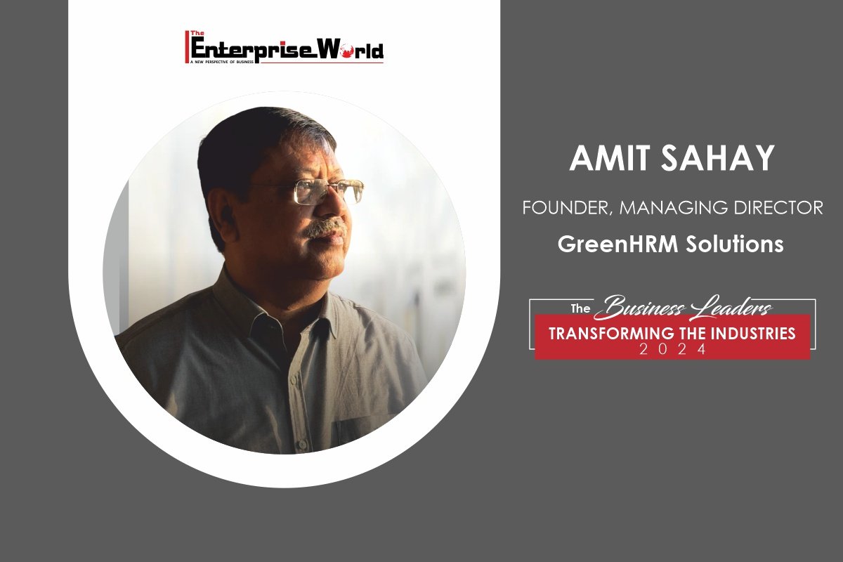 Amit Sahay: Harnessing HR Domain for Environmental Sustainability | The Enterprise World