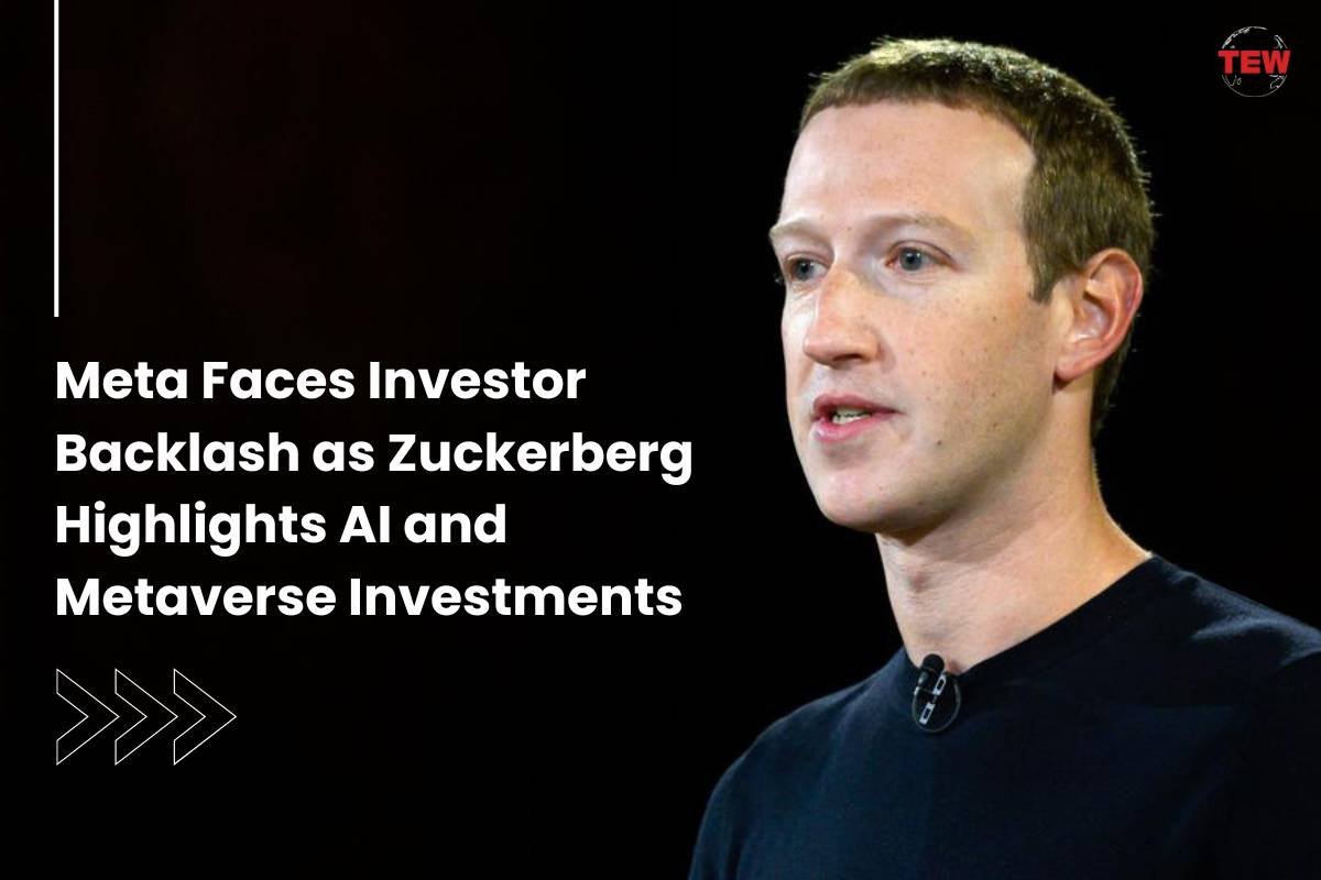 Metaverse Investments-Meta Faces Investor Backlash as Zuckerberg | The Enterprise World