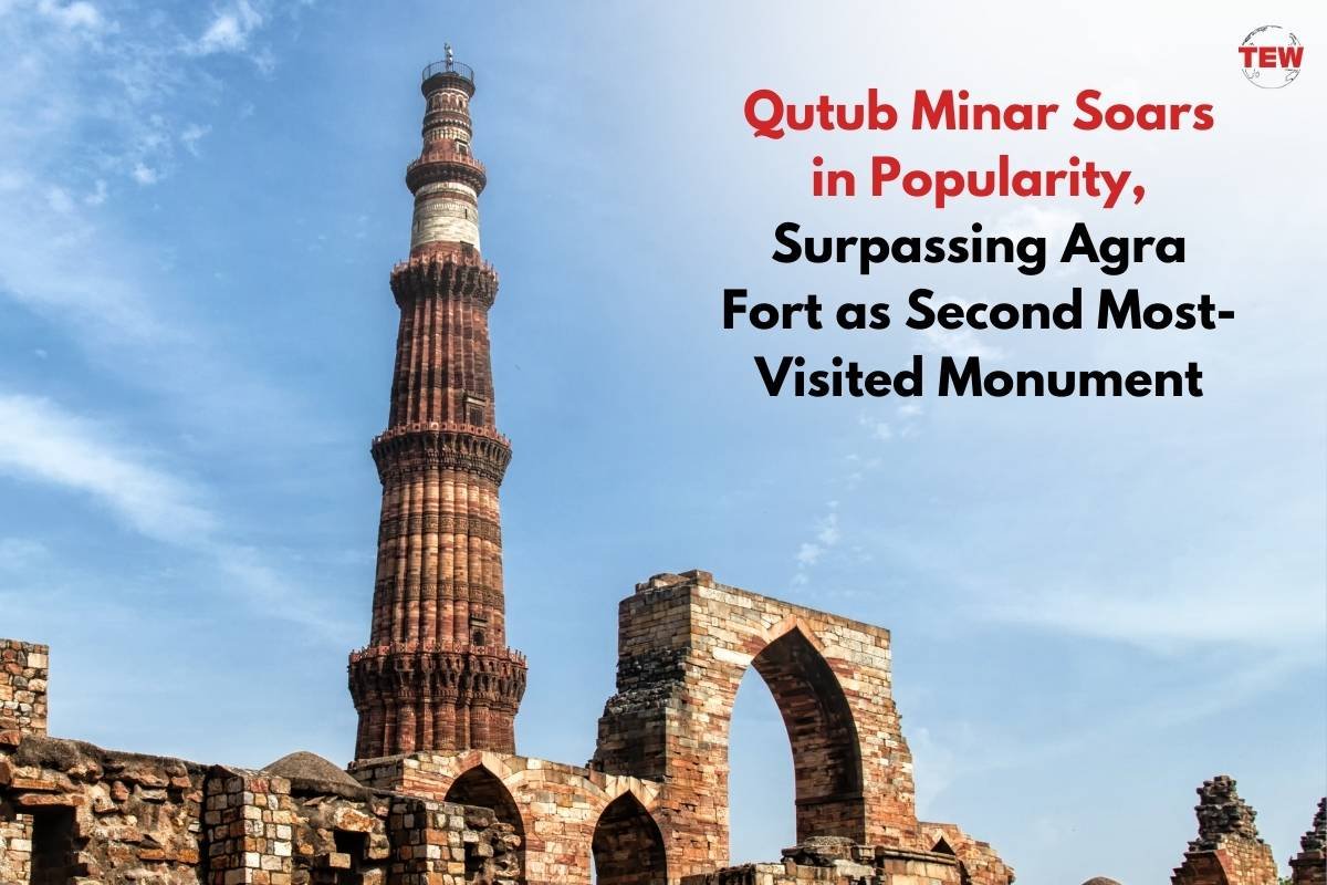 Qutub Minar Soars in Popularity, Surpassing Agra Fort as Second Most-Visited Monument
