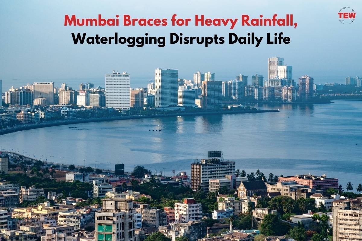 Mumbai Braces for Heavy Rainfall, Waterlogging Disrupts Daily Life