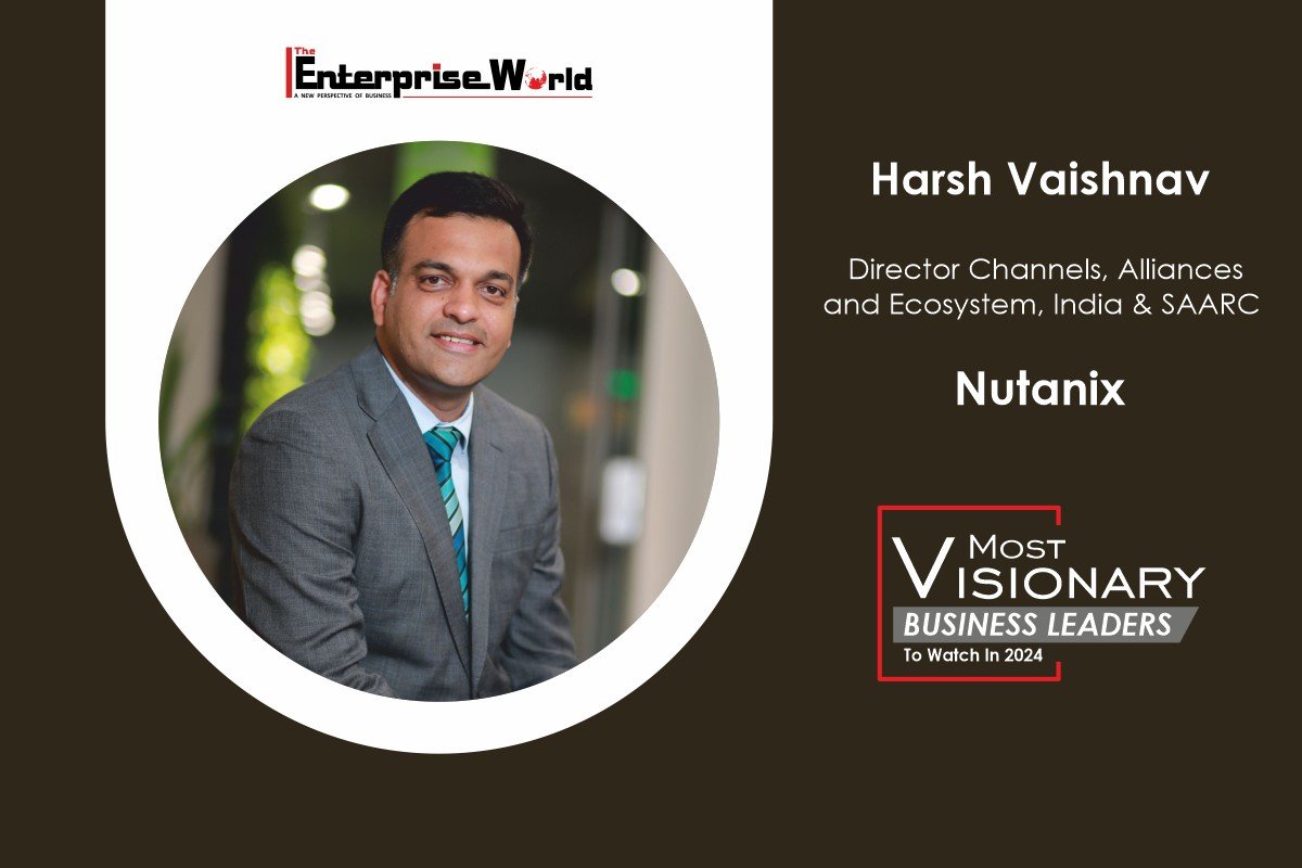 Harsh Vaishnav: Transforming Cloud Sales Dynamics at Nutanix | The Enterprise World