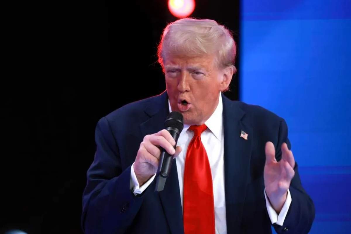 Trump Doubles Down on False Claims About Haitian Migrants at Univision Town Hall