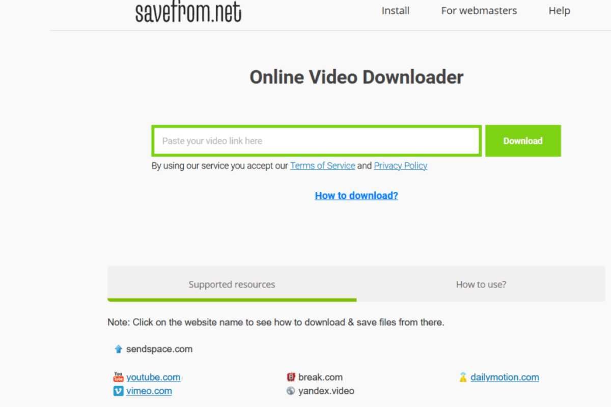 How to Use Savefrom.net for Video Downloads? | The Enterprise World