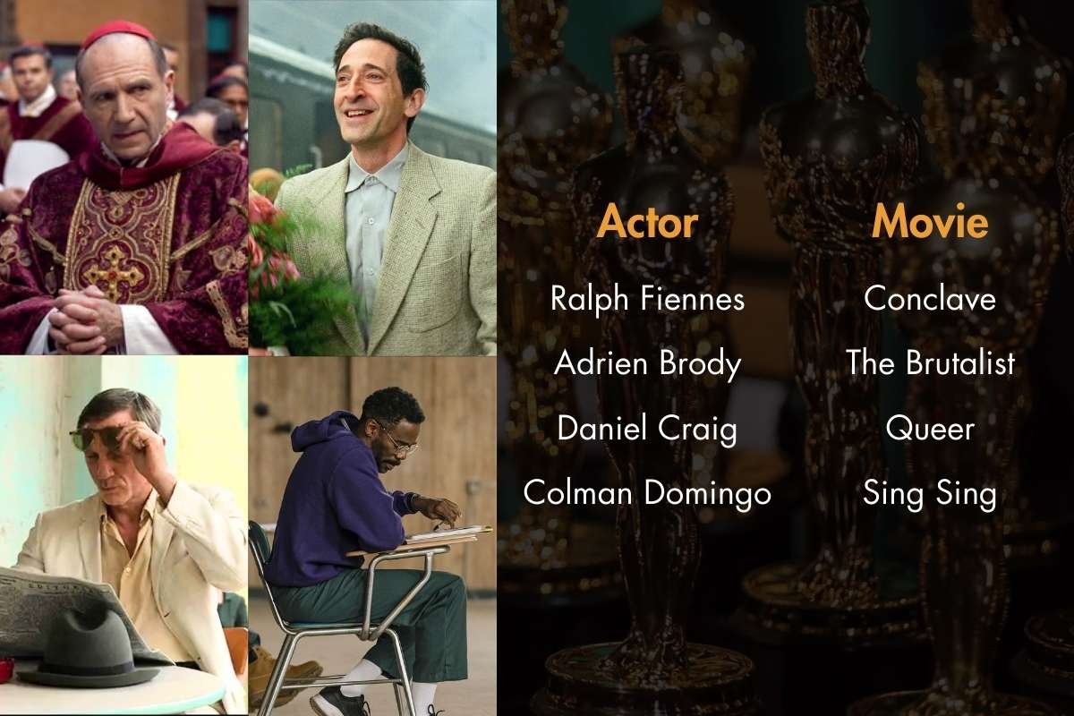 2025 Oscars Predictions: Best Actor Nominees | The Enterprise World