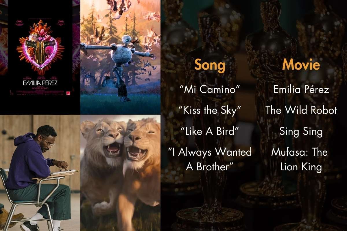 2025 Oscars Predictions: Best Original Song Nominees | The Enterprise World