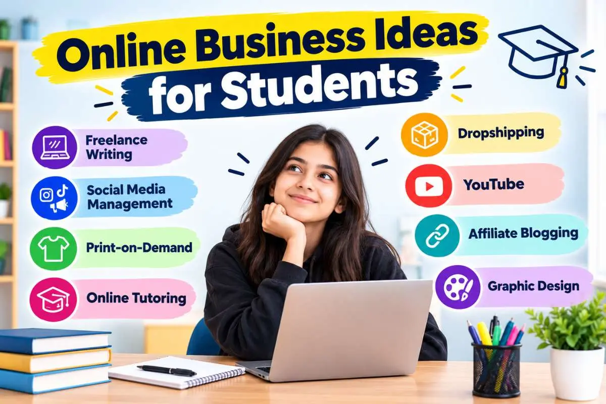 Online Business Ideas for Students: Turning Skills Into Income | The Enterprise World