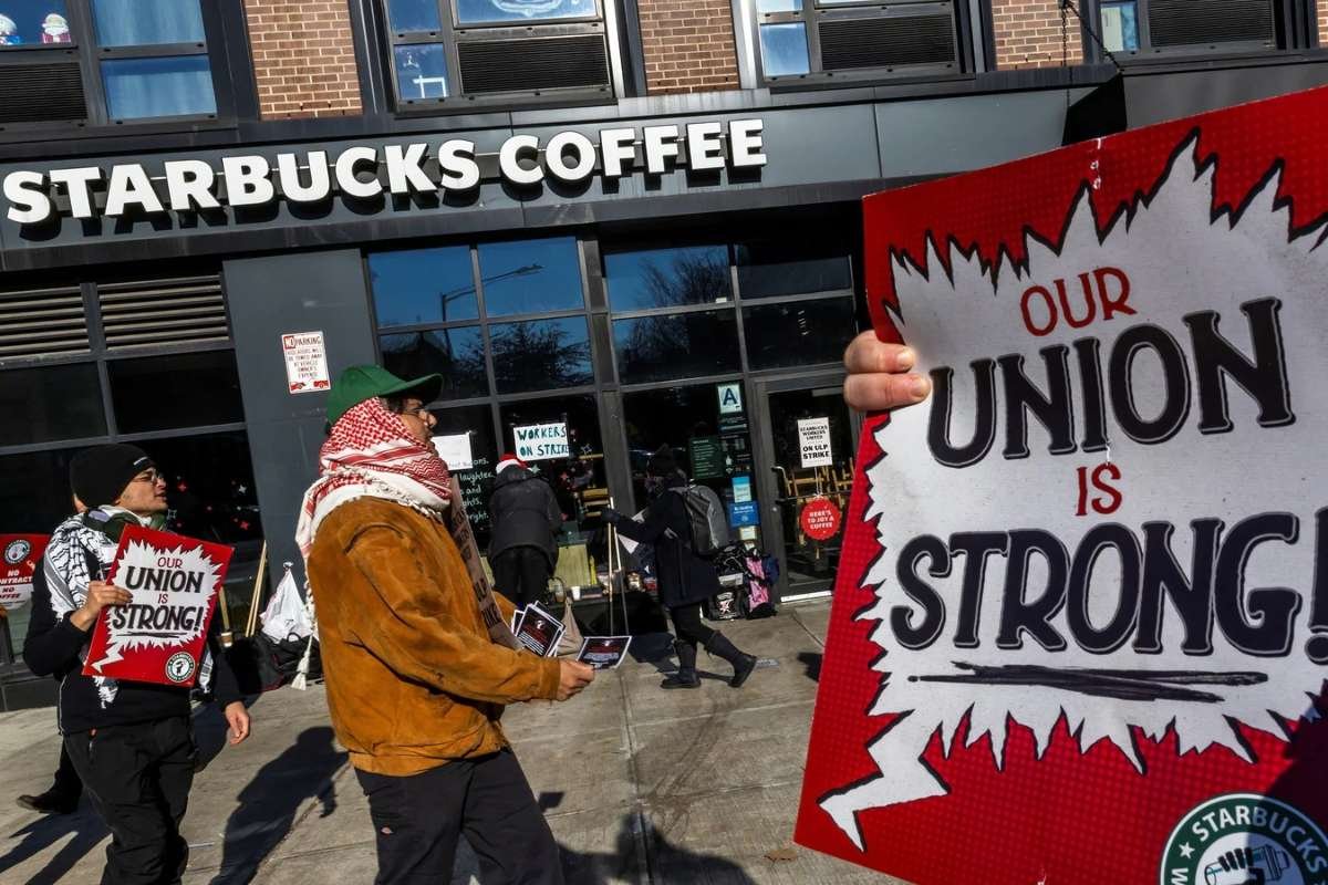 Starbucks Union Workers Strike Nationwide Over Contract Stalemate | The Enterprise World