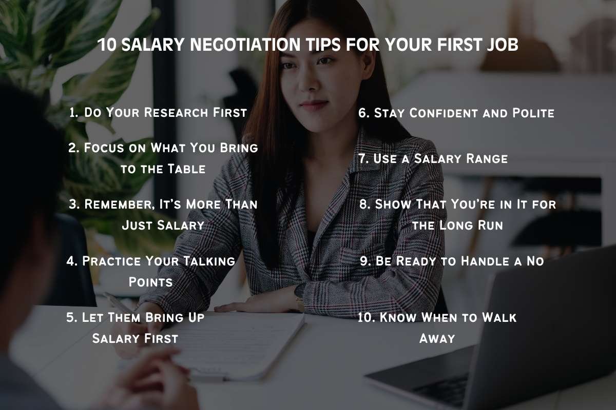 Top 10 Salary Negotiation Tips For Your First Job | The Enterprise World 