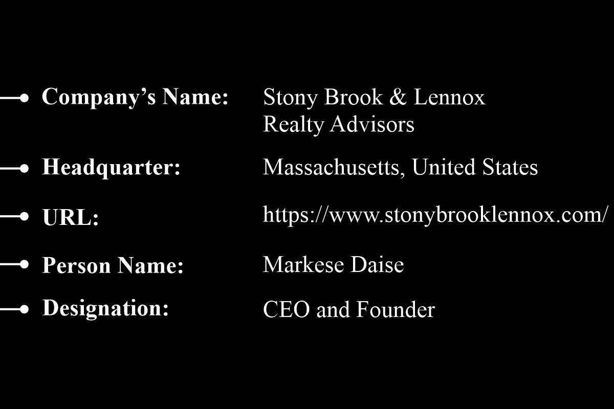 Markese Daise-Transforming Multi-Family Real Estate | Stony Brook & Lennox Realty Advisors | The Enterprise World 